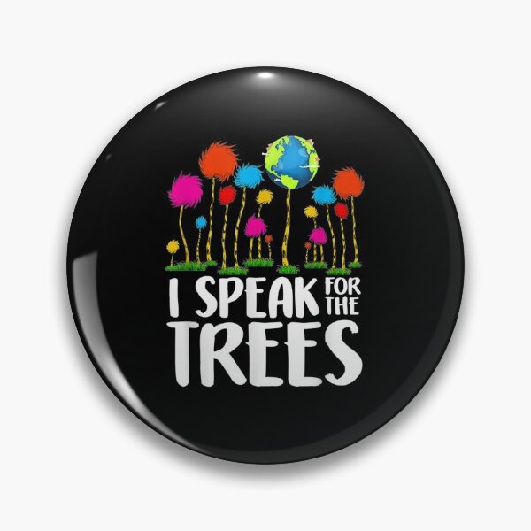 Item preview, I Speak For Trees Earth Day Save Earth Inspiration Hippie designed and sold by michaelscoe.