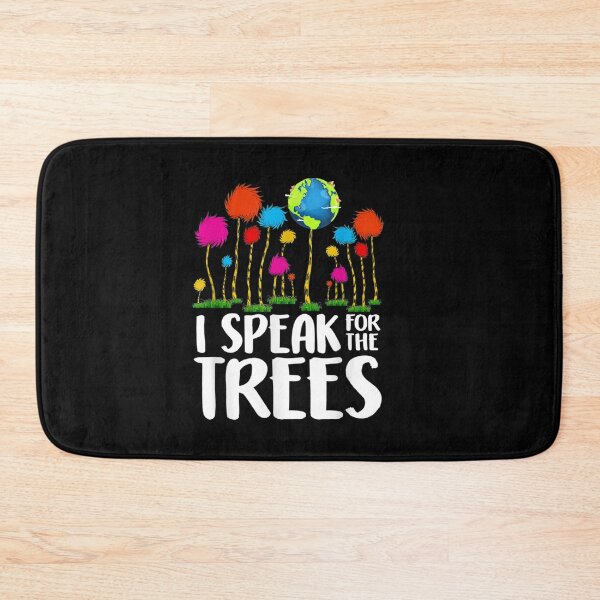 Item preview, I Speak For Trees Earth Day Save Earth Inspiration Hippie designed and sold by michaelscoe.