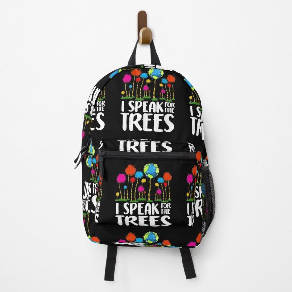 Item preview, I Speak For Trees Earth Day Save Earth Inspiration Hippie designed and sold by michaelscoe.