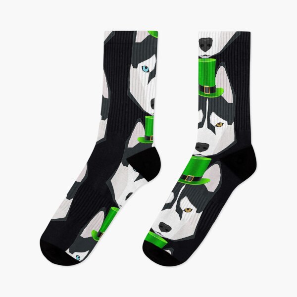 Item preview, Cool St Patrick_s Husky Shirt for Husky Dogs Lovers Owners designed and sold by Nicestore099.