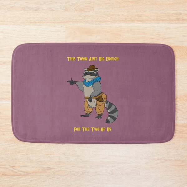 Item preview, Cowboy Raccoon: This Town Ain't Big Enough For The Two Of Us designed and sold by alexandra-izag.