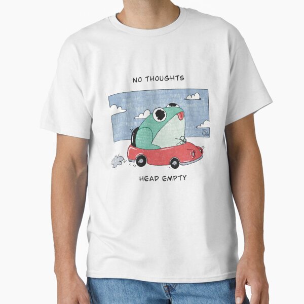 Item preview, Frog In Car (No Thoughts Head Empty) designed and sold by snugglegoblin.