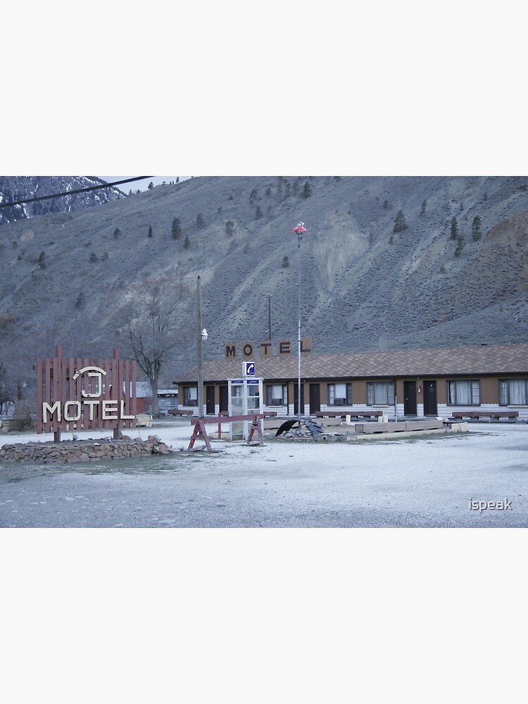 "Thompson River Spences Bridge Motel" Poster for Sale by ispeak Redbubble