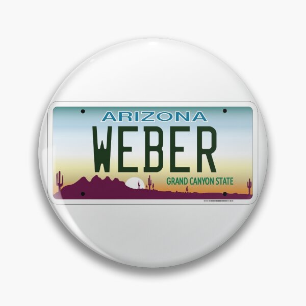 Item preview, Arizona Weber Grill custom Vanity License Plate designed and sold by Zavod44.