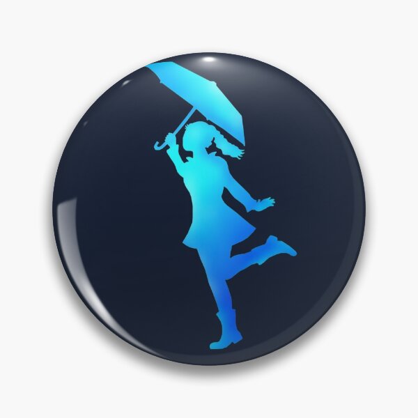 Item preview, Lady Silhouette Dancing with Umbrella  designed and sold by Deborah Camp.