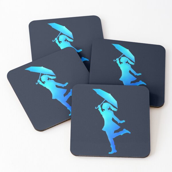 Item preview, Lady Silhouette Dancing with Umbrella  designed and sold by Deborah Camp.