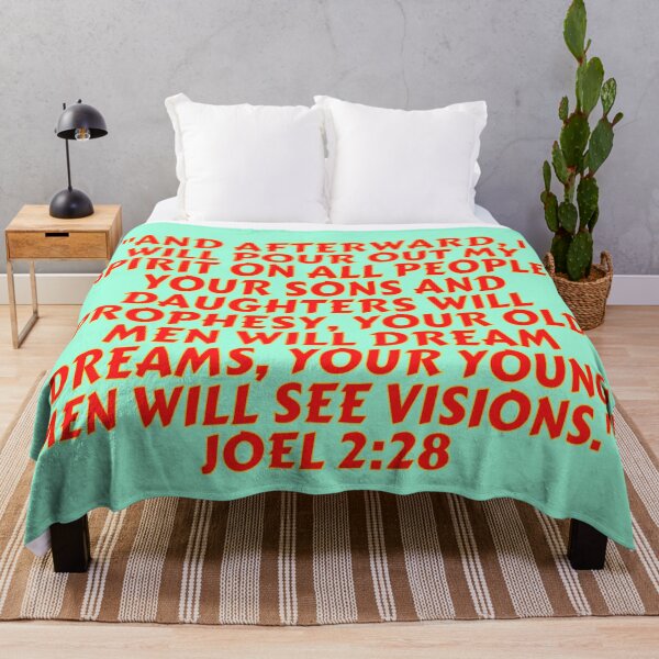 Item preview, Bible Verse Joel 2:28 designed and sold by Prayingwarrior.