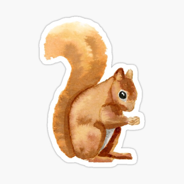 Item preview, Red Squirrel Ink Painting designed and sold by VivianRosalee.
