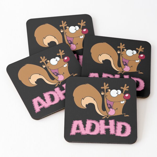 Item preview, The ADHD Squirrel  designed and sold by Rosenthal35.