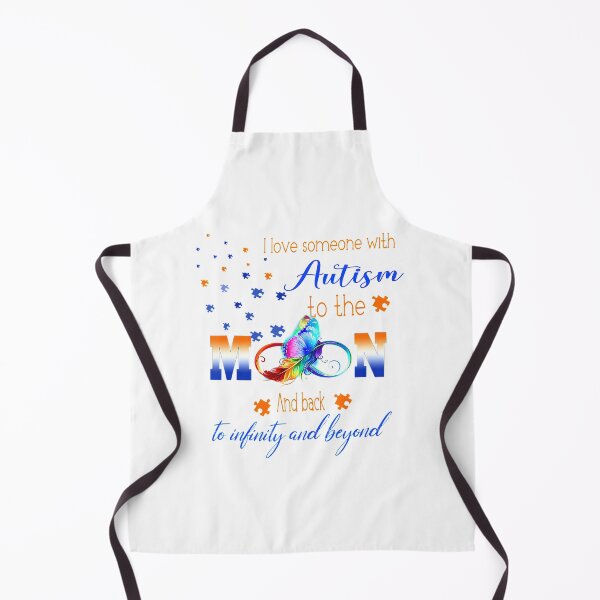 Item preview, I Love Someone With Autism o he Moon Autism Mom Grandma designed and sold by schickelyasmin.