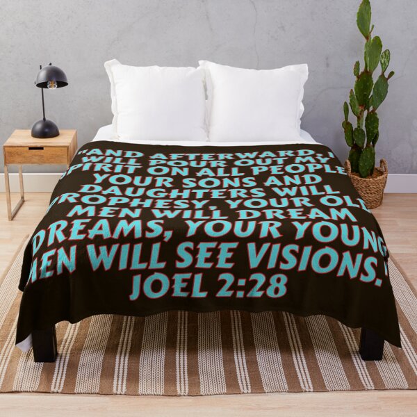 Item preview, Bible Verse Joel 2:28 designed and sold by Prayingwarrior.