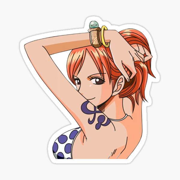 Sexy Nami One Piece Sticker Sticker