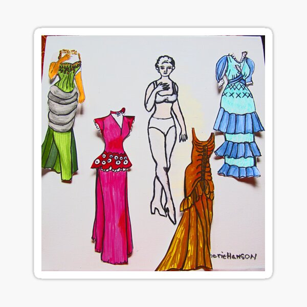 Item preview, Paper Doll designed and sold by Cherie Hanson.