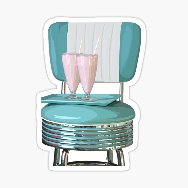 Vintage Milkshake Sticker