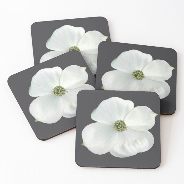 Item preview, White Dogwood Flower Close-up  designed and sold by InalterataArt.