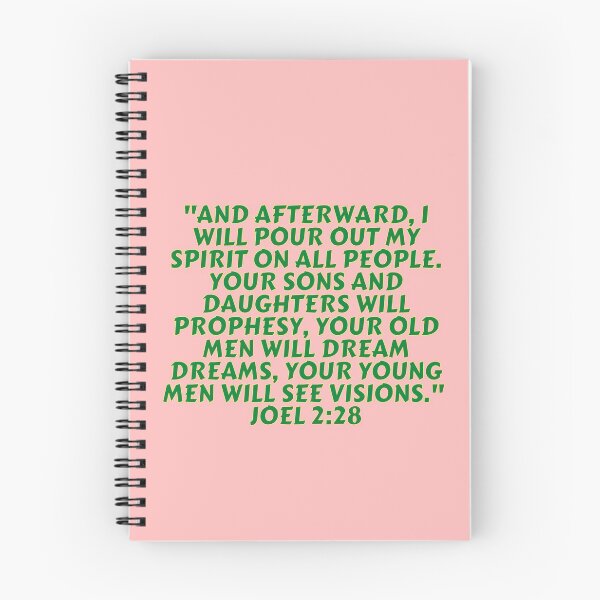 Item preview, Bible Verse Joel 2:28 designed and sold by Prayingwarrior.