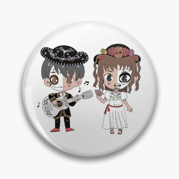 Item preview, Dia De Los Muertos / Day of the Dead Original Chibis designed and sold by Draink.