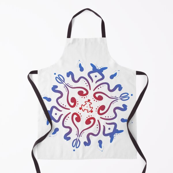 Item preview, Doted mandala fire ice designed and sold by Vallirant.
