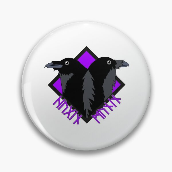 Item preview, Huginn and Muninn designed and sold by Cozm1c.