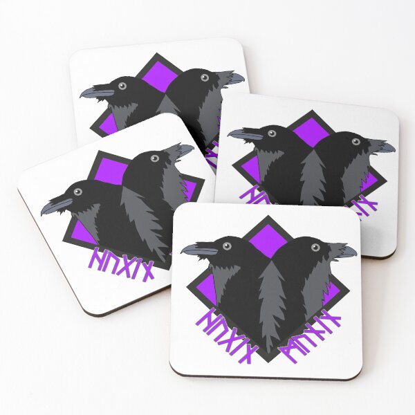 Item preview, Huginn and Muninn designed and sold by Cozm1c.