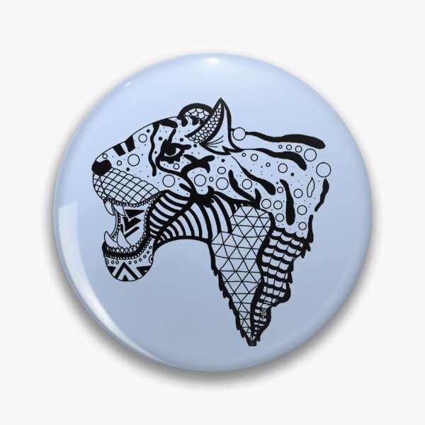 Item preview, Patterned Panther designed and sold by awallac.