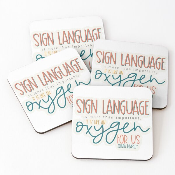 Item preview, Sign Language Oxygen  designed and sold by LiviCreationsco.