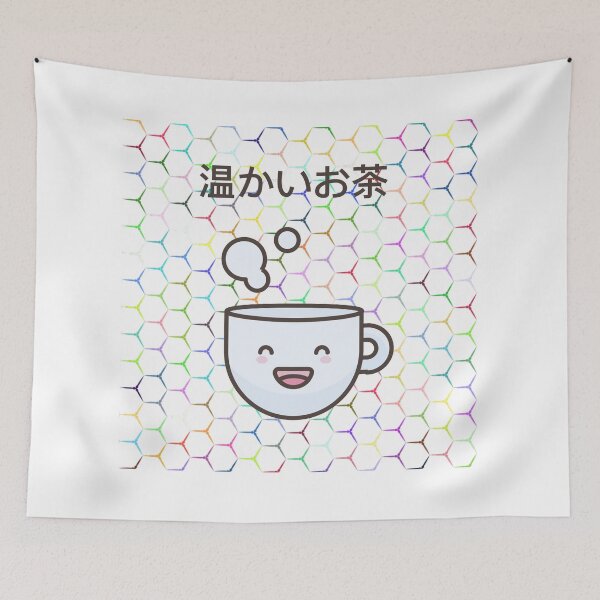 Item preview, Hot Tea Japanese Style Kawaii designed and sold by UncleStuScience.