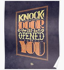Door will be Opened Poster