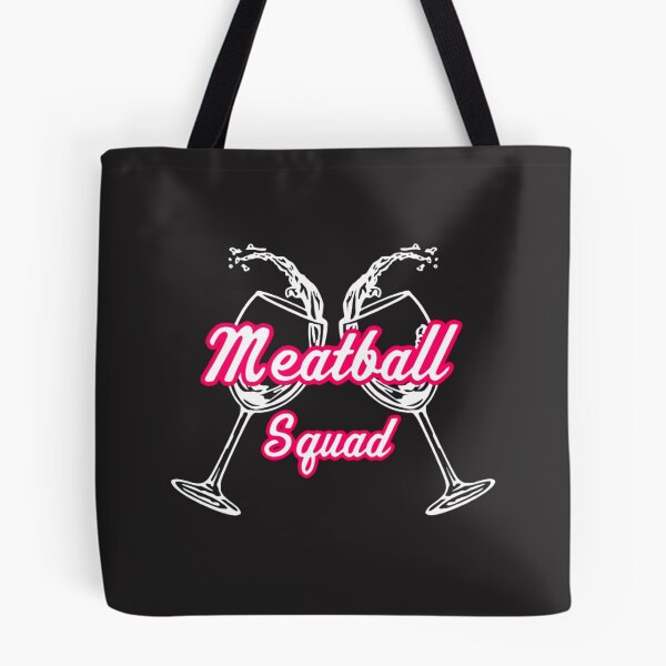 Item preview, Meatball m-erch Meatball Squad Wine Glasses designed and sold by WinstonGraham.