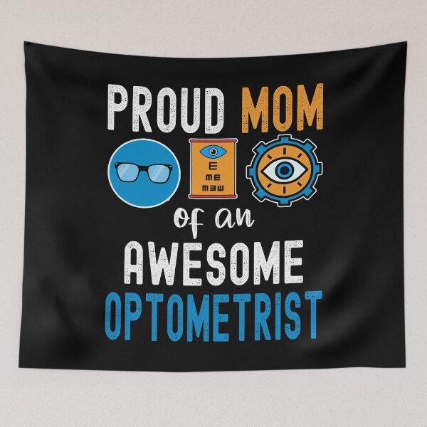 Item preview, Proud Mom of an Awesome Optometrist designed and sold by CraftsforKai.