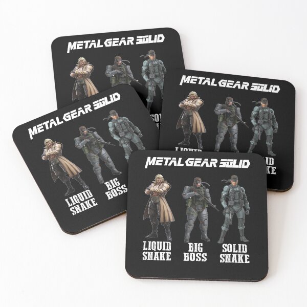 Item preview, Metal Gear Solid - Liquid Snake - Big Boss - Solid Snake designed and sold by LoriKenneth7.