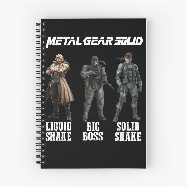 Item preview, Metal Gear Solid - Liquid Snake - Big Boss - Solid Snake designed and sold by LoriKenneth7.