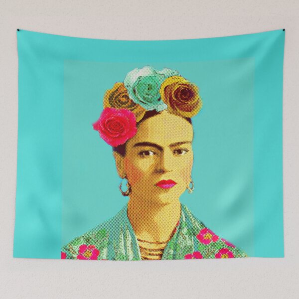Item preview, Frida Kahlo Aqua designed and sold by FridaArtGallery.