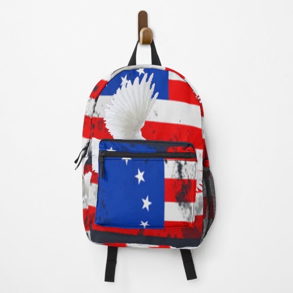 Artikelvorschau, ANTIKE GRUNGY AMERICAN BATTLE FLAG WHITE DOVES ART entworfen und verkauft von sharlesart.