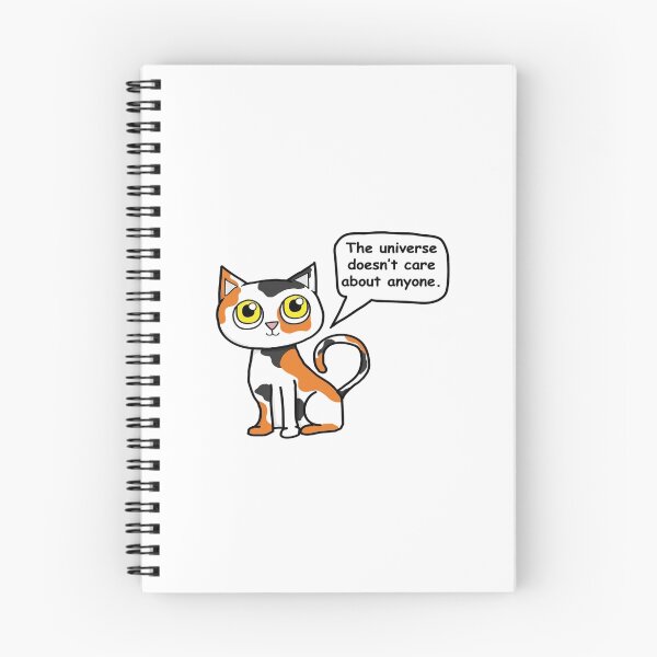 Item preview, Nihilistic Cat designed and sold by tymakesart.