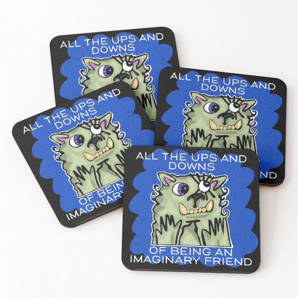 Item preview, All the Ups and Downs of Being an Imaginary Friend with Blue Cloud designed and sold by wildjellybeans.
