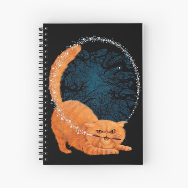 Magic Cat! Spiral Notebook