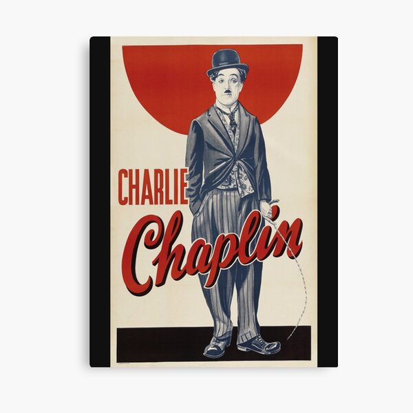 Charlie Chaplin Canvas Print