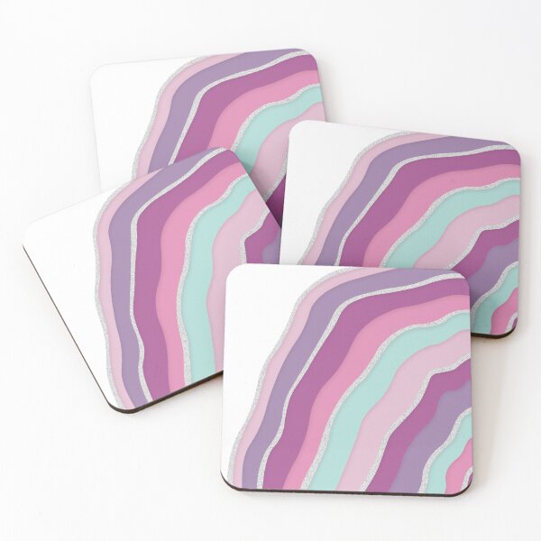Item preview, Geode Papercut - Violet and Mint designed and sold by ElseyMae.