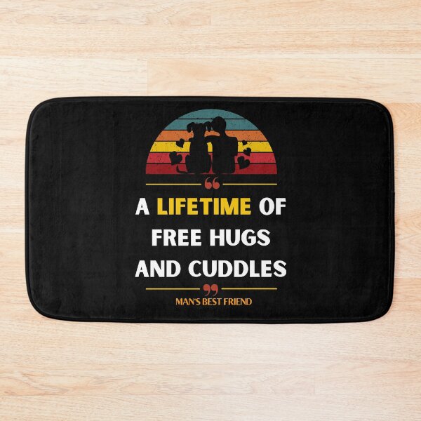 Item preview, A lifetime of free hugs and cuddles - International dog day 2022 designed and sold by tropicprince.