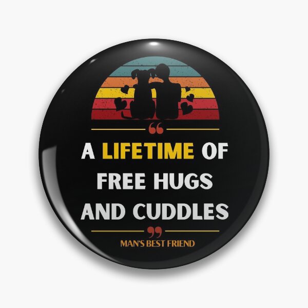Item preview, A lifetime of free hugs and cuddles - International dog day 2022 designed and sold by tropicprince.