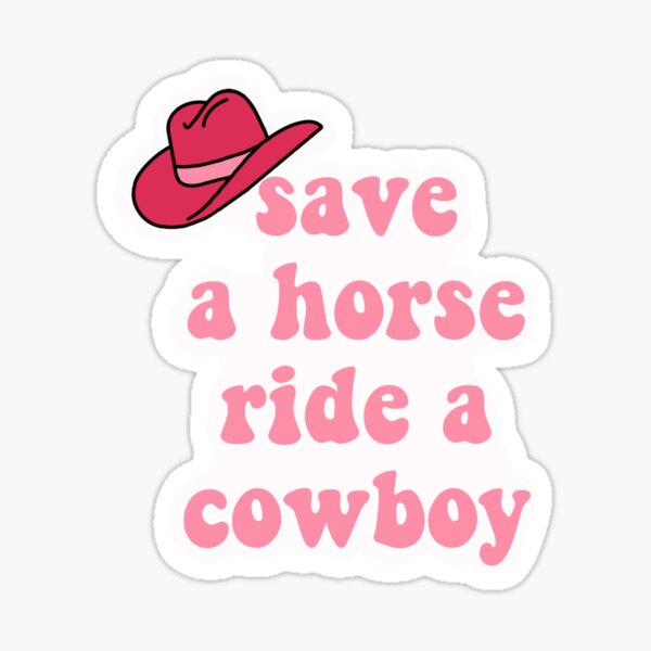 Item preview, Save a horse, ride a cowboy designed and sold by laurentayj.