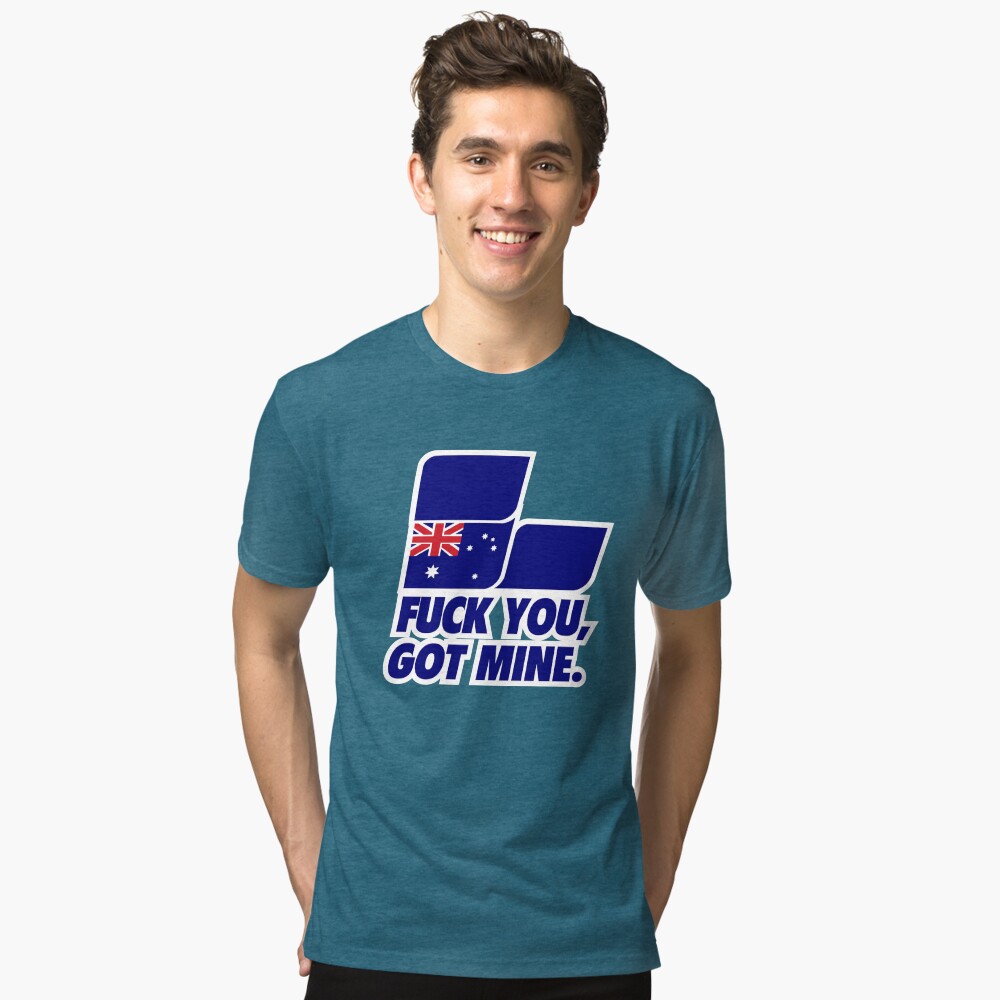 Item preview, Tri-blend T-Shirt designed and sold by posty.
