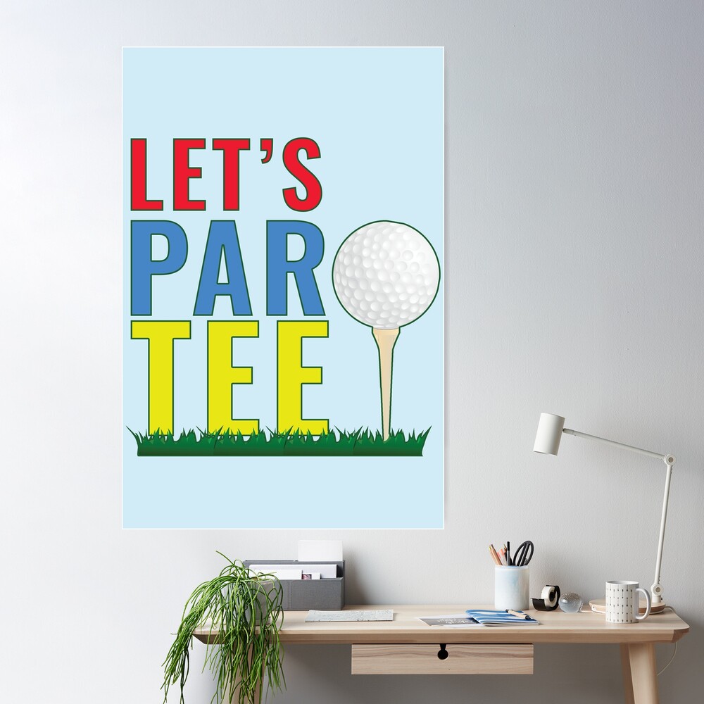 Let's Partee - Custom Golf Engraved YETI Tumbler - Great golfer