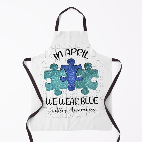Item preview, In april we wear blue Autism Awareness Shirt, Hanmade, cotton, shirt designed and sold by BynumHartman20.
