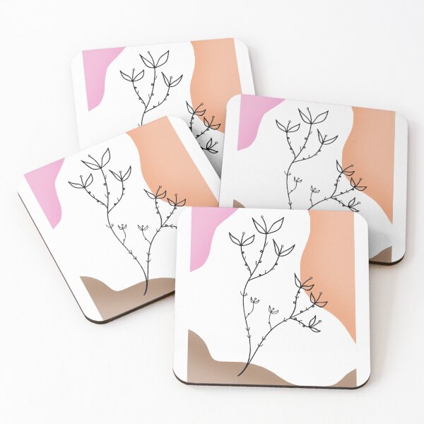 Item preview, Organic Branches - Pink and Peach designed and sold by ElseyMae.