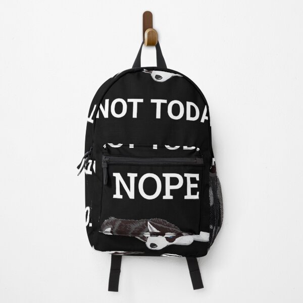 Item preview, Cute Nope Not Today Husky Puppy Dog  designed and sold by Nicestore099.