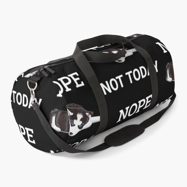 Item preview, Cute Nope Not Today Husky Puppy Dog  designed and sold by Nicestore099.