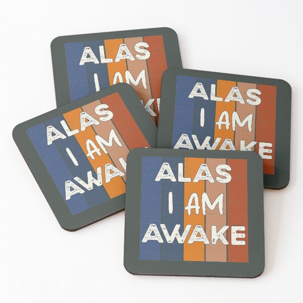 Item preview, Alas I Am Awake designed and sold by HappySchnapper.
