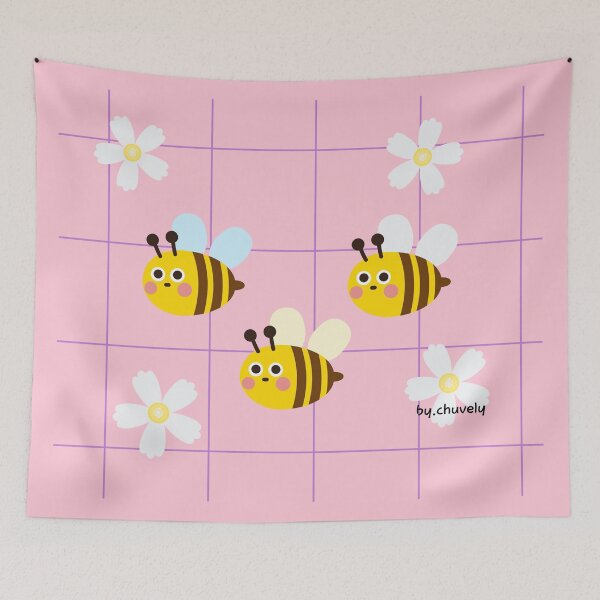 Item preview, Cute wholesome bee designed and sold by Chuvely.